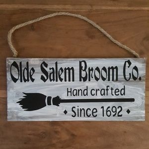 Handmade Halloween sign